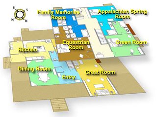 Lodge On Iron Mountain - Floor Plan